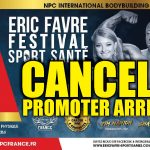 IFBB Pro we Francji odwołano z powodu aresztowania promotora